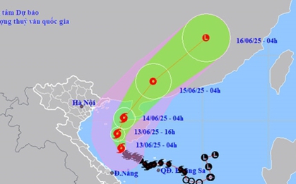 Tin mới nhất bão số 1 năm 2025: Bão Wutip giật cấp 13, sắp vào vịnh Bắc Bộ