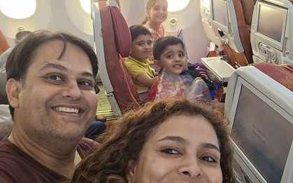 Bức ảnh gia đình 5 người đầy ám ảnh trên chuyến bay Air India định mệnh: "Khởi đầu mới" của 1 tiến sĩ, 1 bác sĩ và 3 đứa con thơ đã thành tro tàn