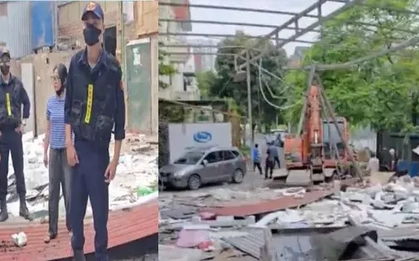 Hà Nội: Người dân tố bị nhóm người 'lạ' đập phá nhà cửa, hành hung