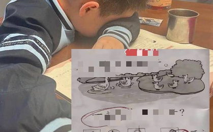 Con làm Toán 6 + 2 = 8 bị cô giáo chấm SAI, mẹ gọi điện chất vấn: Câu trả lời khiến chị sụp đổ