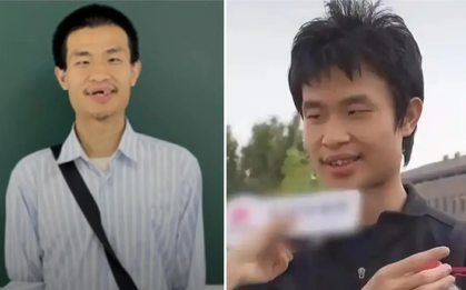 "Thiên tài toán học" Trung Quốc xuất hiện với ngoại hình khác lạ!