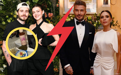 Nực cười story của cậu cả nhà Beckham khi bố được phong "hiệp sĩ": Công sinh thành - dưỡng dục không bằng 1 chai nước sốt cay!