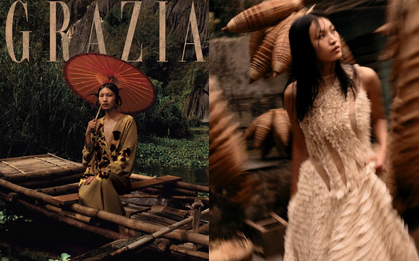 Mẫu Việt để mặt mộc lên bìa tạp chí quốc tế: Cảnh sắc miền Bắc Việt Nam đẹp hơn tranh