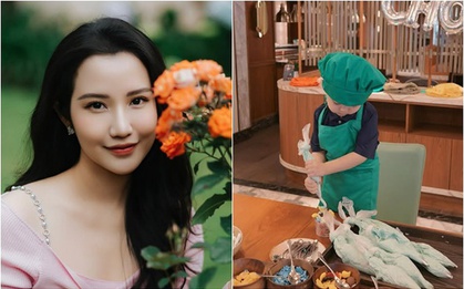 Hơn 1 năm mới đăng ảnh quý tử, hot mom hào môn Primmy Trương nhanh chóng thu hút sự chú ý khi đưa con đi "ăn bánh kẹo" nhưng ở nơi ít ai ngờ tới
