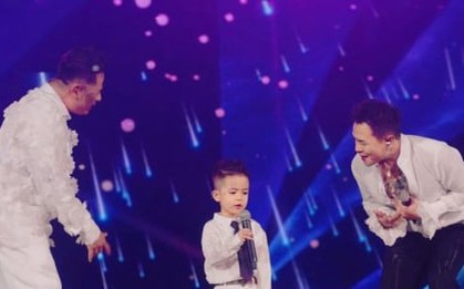 Tranh cãi con trai 4 tuổi của Bằng Kiều hát concert Anh trai vượt ngàn chông gai