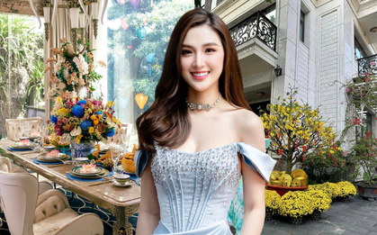 Toàn cảnh biệt thự trong khu cao cấp ở TP.HCM của mỹ nhân nổi tiếng Vbiz, có 2 con vẫn giấu mặt chồng