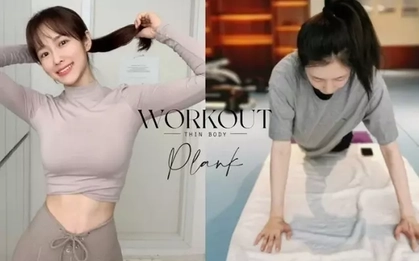 Bài tập tại nhà giúp siết mỡ, duy trì 2 tuần sẽ thấy cơ bụng săn gọn hẳn