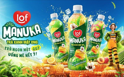 "Trình làng" siêu phẩm trà xanh mật ong Lof Manuka: chuẩn gu đồ uống thế hệ mới