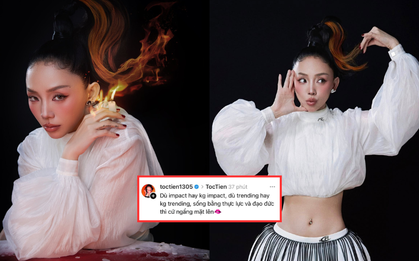 Tóc Tiên phản pháo gắt khi bị chê không nhiều fan: "Sống bằng thực lực và đạo đức thì cứ ngẩng mặt lên"