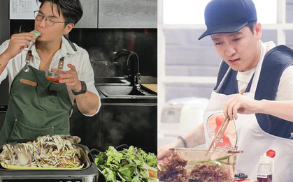 Hai "ông chồng quốc dân" của showbiz Việt: Trường Giang và Huy Trần chăm chỉ vào bếp, chăm cho vợ từng bữa ăn