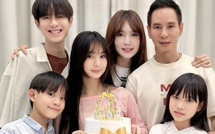Ái nữ nhà Lý Hải - Minh Hà thổi nến mừng tuổi 12, dân tình trầm trồ vì một đặc điểm gen quá trội