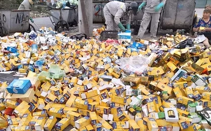 'Lộ diện' chủ nhân lô thực phẩm chức năng đổ tại bãi rác ở Hạ Long