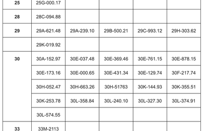 85 chủ xe vượt đèn đỏ, chạy quá tốc độ quy định có biển số sau phải đóng phạt nguội theo Nghị định 168