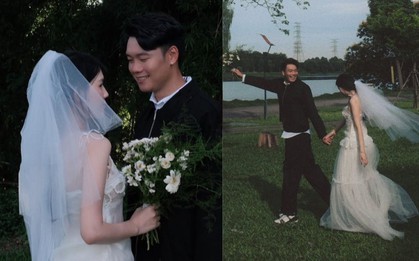 Thành Chung khoe bộ ảnh ngọt hơn đường với nàng WAG xinh nhất làng bóng Việt, 7 năm yêu vẫn một ánh mắt si tình