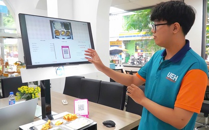 Nhóm sinh viên ĐH Kinh tế TP HCM tạo hệ thống thanh toán bằng AI "siêu tốc"