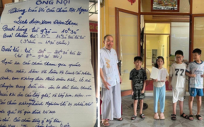 Bảng nội quy của ông nội Thái Bình dành cho "khối nghỉ hè" gây sốt mạng