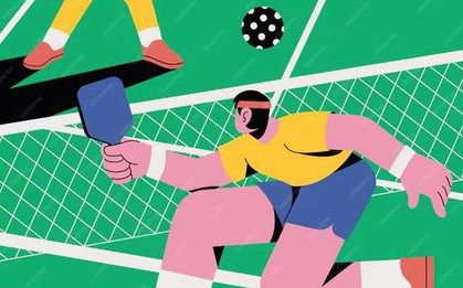 EQ cao trên sân pickleball, người EQ thấp không với tới nổi