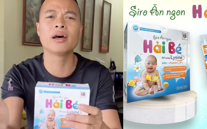 Thu hồi toàn bộ Siro ăn ngon Hải Bé là hàng giả trên toàn quốc
