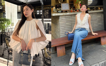 Nàng Hậu có đôi chân dài 1m22 mê đắm 1 item: Diện thế nào cũng xinh, nịnh dáng thôi nhé!