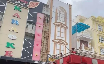 Cháy quán karaoke ở Hải Phòng, một người tử vong