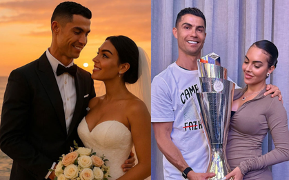 Lộ ảnh đám cưới bí mật của Ronaldo và bạn gái nổi tiếng