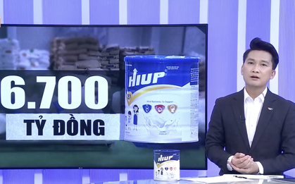 VTV "bóc" sữa giả HIUP: Giá xuất xưởng 87.800 đồng, bán ra 546.000 đồng/ lon, nhiều phụ huynh "bấm bụng" chi tiền