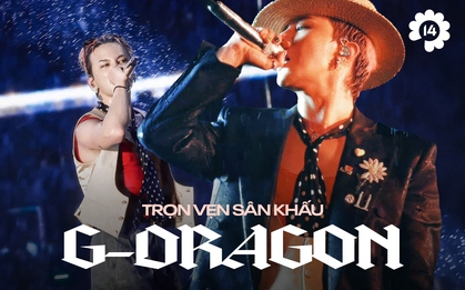 Trọn vẹn màn trình diễn của "ông hoàng" G-Dragon tại Việt Nam: Mưa càng to, nghệ sĩ hét càng lớn, khán giả "quẩy" càng nhiệt tình