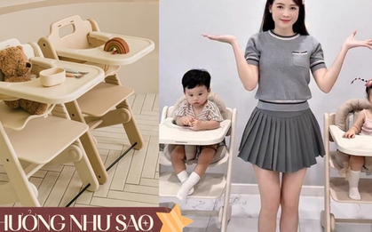 Chiếc ghế đặc biệt khiến Sam "mạnh tay" chi cả chục triệu sắm riêng 2 chiếc cho con