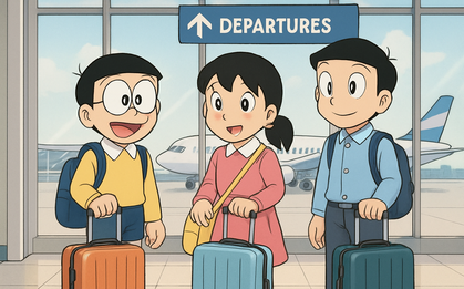 Nhóm bạn Doraemon đồng loạt sang Việt Nam học đại học: Shizuka chọn Ngoại thương, Dekisugi đỗ Y Hà Nội, Nobita gây sốc mạnh