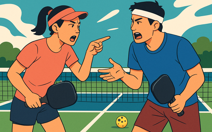 EQ thấp chơi pickleball, đừng hỏi sao bị block