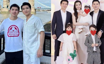 Hai thiếu gia nghìn tỷ nhà bầu Hiển cùng Đỗ Mỹ Linh du hí Anh: Khi du học còn non xanh, trở lại là bố bỉm!