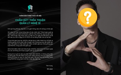 Công ty quản lý SOOBIN chấm dứt hợp đồng với 1 producer