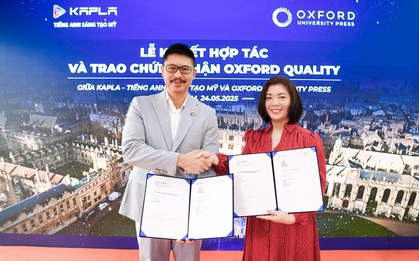 Oxford University Press trao Chứng nhận Oxford Quality danh giá cho KAPLA