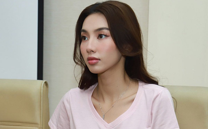 Một đơn vị vẫn dùng hình ảnh Hoa hậu Thuỳ Tiên để quảng cáo