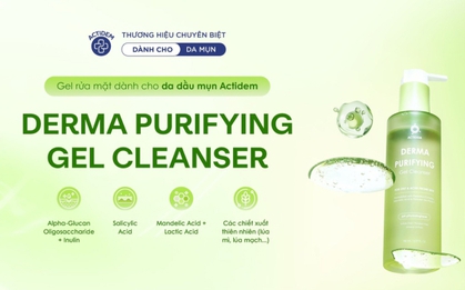 Feedback từ khách hàng dành cho sữa rửa mặt da dầu mụn nhạy cảm Actidem Purifying Gel Cleanser