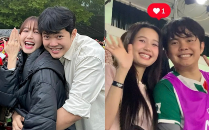 Cặp nhạc sĩ - diễn viên Vbiz lộ diện sau màn cầu hôn gây bão, tướng phu thê thấy rõ!