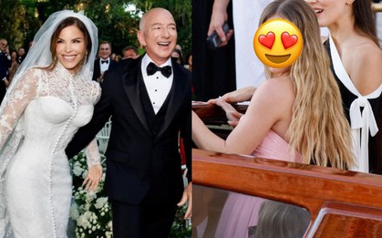 Mỹ nhân gen Z "siêu vòng 1" chiếm spotlight giữa đám cưới tỷ phú Jeff Bezos, cô dâu hào môn cũng phải chào thua?