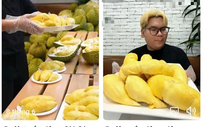 Buffet sầu riêng 199.000 đồng ăn trong 1 giờ "gây bão" mạng xã hội