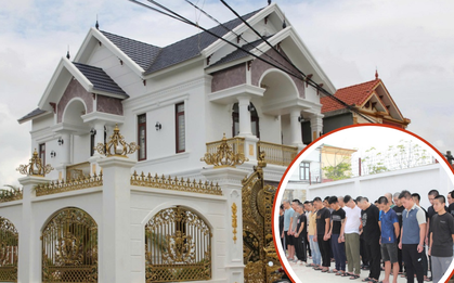 Cận cảnh biệt thự ở Bắc Ninh của đối tượng cầm đầu nhóm lửa đảo xuyên quốc gia, chiếm đoạt hơn 2.000 tỷ đồng