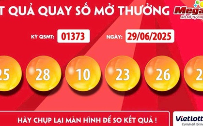 Một vé Vietlott trúng giải Jackpot trị giá hàng trăm tỉ đồng