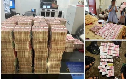 Tịch thu 20 tỷ đồng tiền mặt và vàng chất thành “núi” trong một căn phòng trọ
