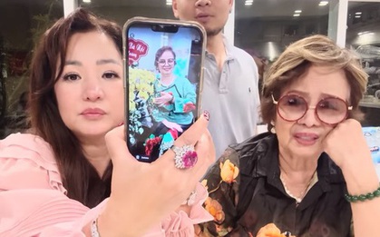 Mẹ Bằng Kiều về nước được một nữ tỷ phú tặng váy 80 triệu: "6 triệu cũng không mua"