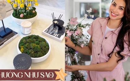 Phạm Hương ở Mỹ: Chi tiền triệu cắm hoa vẫn phải nhờ tới thứ này để nhà cửa thơm ngát