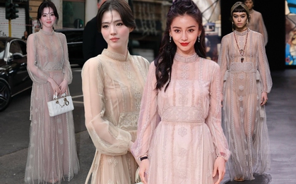 Han So Hee vẫn bị Dior "phân biệt đối xử", diện váy cũ từ 4 năm trước Angelababy từng mặc
