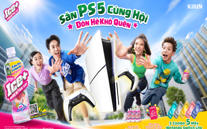 Giới trẻ phát sốt với cuộc săn PS5, Nintendo chỉ với chai Ice+ Đào từ KIRIN