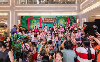 Hàng trăm gia đình đổ về Hùng Vương Plaza dịp Quốc tế Thiếu nhi: Một ngày trọn vẹn với nhiều cảm xúc