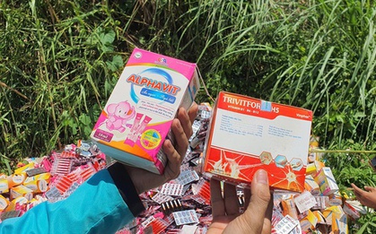 Công an TP HCM vào cuộc vụ phát hiện khối lượng lớn thực phẩm chức năng ở bãi đất trống