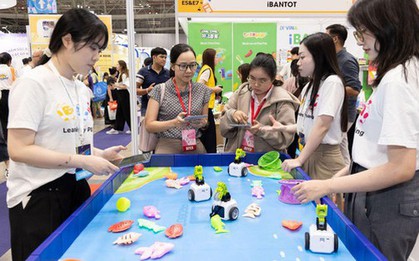 Trải nghiệm đa dạng công nghệ giáo dục tại VIETEDU FAIR 2025