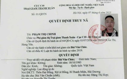 Hà Nội: Truy nã 2 phạm nhân vừa trốn khỏi Trại giam Thanh Xuân
