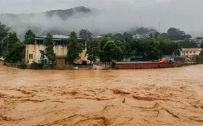 Lũ cuốn trôi người đàn ông 31 tuổi ở Lào Cai